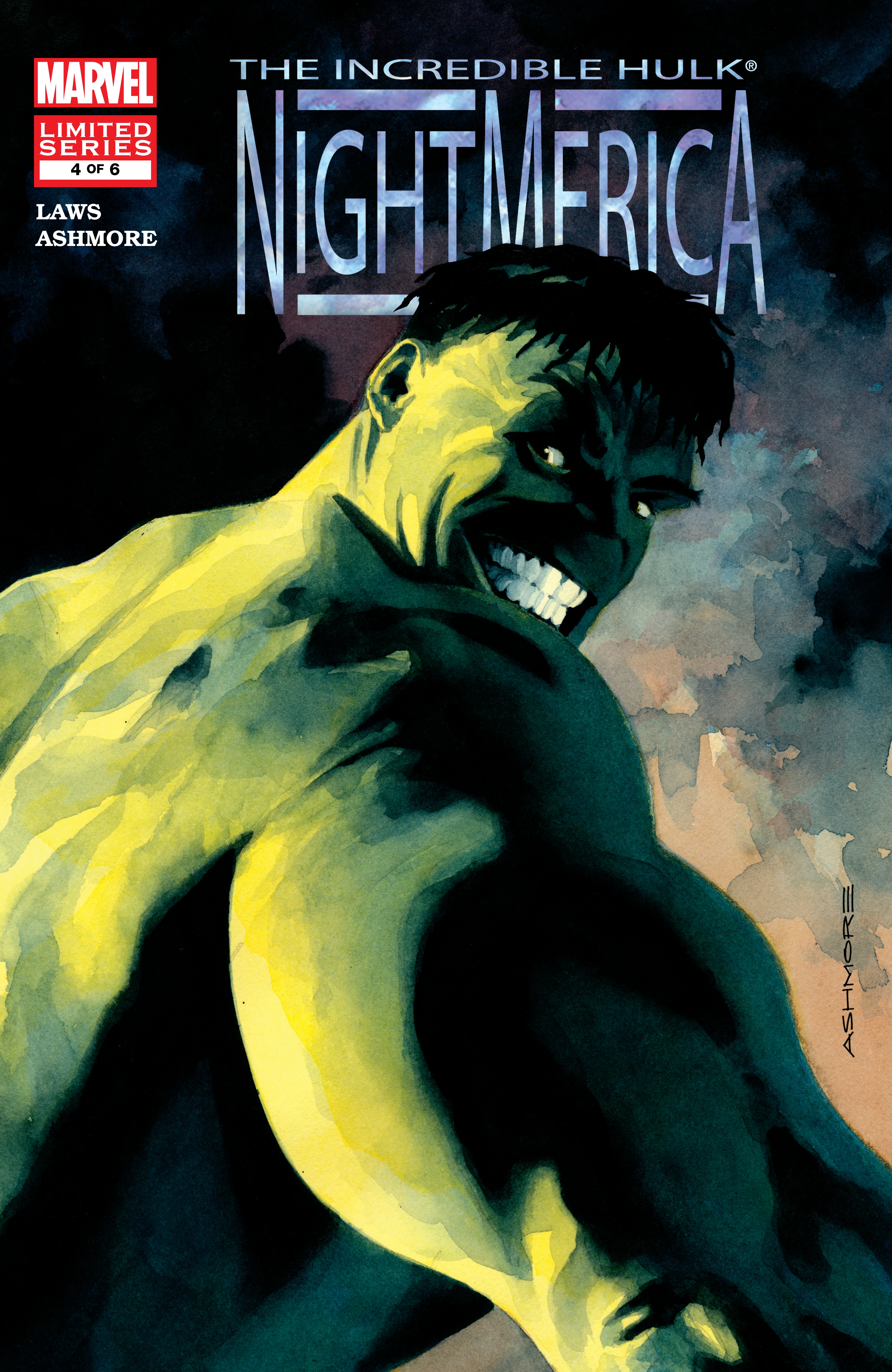Hulk: Nightmerica #4 (Marvel, 2003 — Cover A) cover